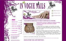 In Vogue Nails Salon in Sidney BC