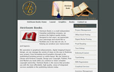 Heirloom Books Canada, 